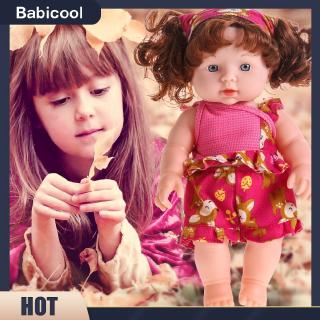 ที่มีจำหน่าย🔜Reborn ตุ๊กตาซิลิโคนอ่อนนุ่มไวนิลเหมือนจริงทารกแรกเกิดเด็กพูดของเล่น