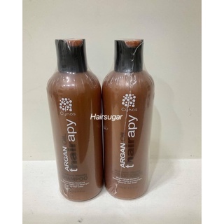 Cynos Argan Oil thairapy Moisture Vitality Shampoo &amp; Conditioner, 240 ml ผมแห้งเสีย จากการทำเคมี คู่ละ740