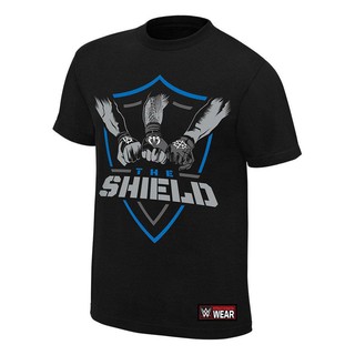 เสื้อยืดโอเวอร์ไซส์เสื้อยืดแขนสั้นลําลอง พิมพ์ลาย Wwe The Shield United ของแท้ สําหรับผู้ชายS-3XL