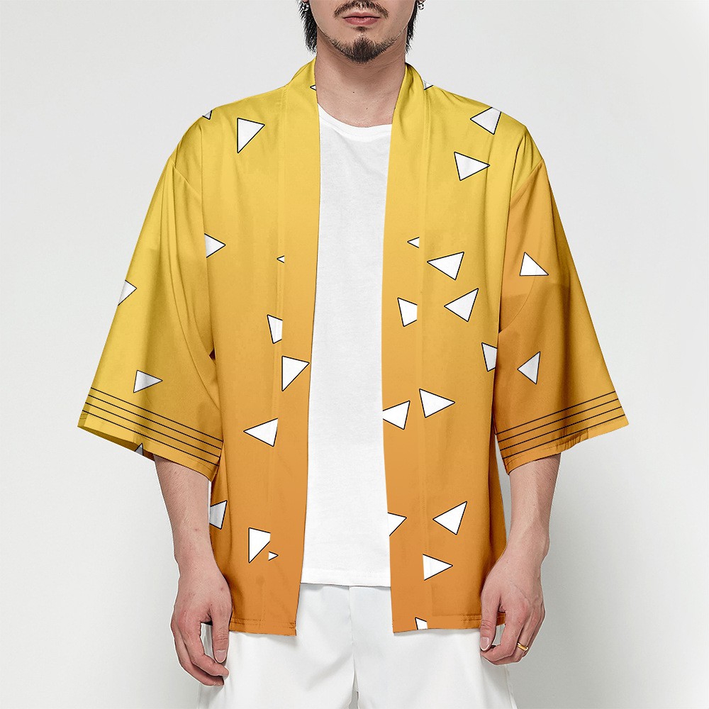ภาพสินค้าDemon Slayer ชุดคอสเพลย์ ชุดกิโมโน Kimetsu no Yaiba Shirt จากร้าน icos_fashion.th บน Shopee ภาพที่ 3