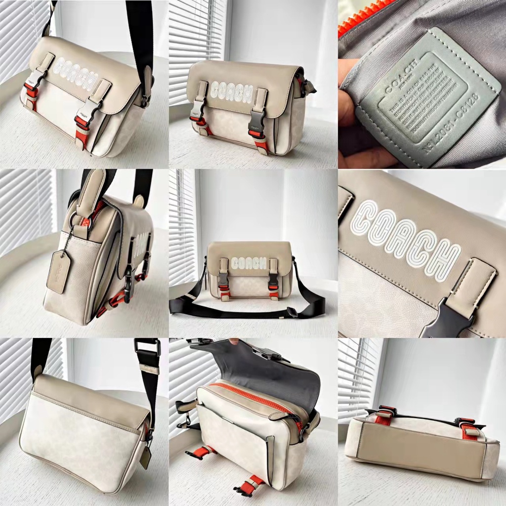 ภาพหน้าปกสินค้าus นำเข้า️ Coach C8128 C6657 กระเป๋าสะพายข้างผู้ชาย Track Crossbody จากร้าน master09_cn บน Shopee