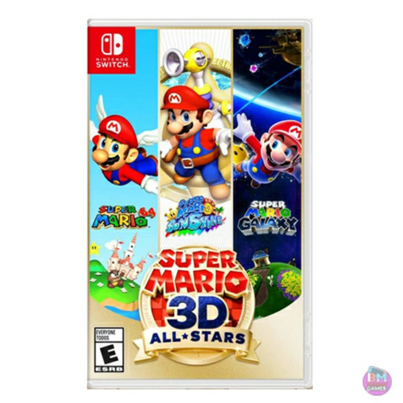 ภาพหน้าปกสินค้าSuper Mario 3D ALL -STARS เกม for nintendo switch พร้อมส่งคะ