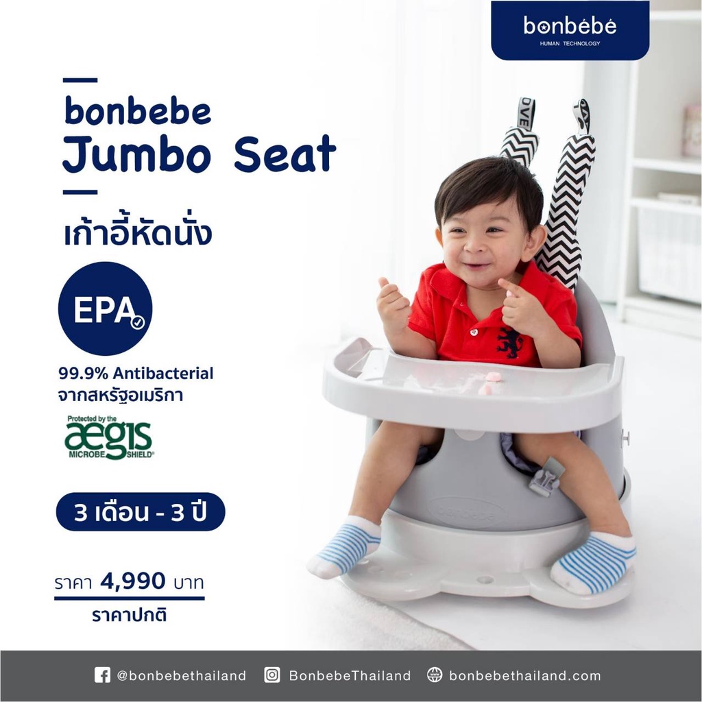 ภาพหน้าปกสินค้าbonbebeแท้100% เก้าอี้หัดนั่ง เก้าอี้เป่าเปา เก้าอี้Bonbebe แบรนด์เกาหลี รุ่นใหม่ Rabbit Series