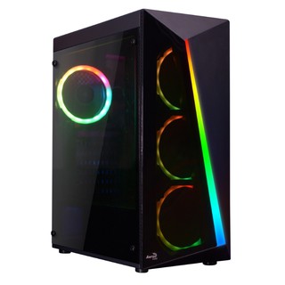 ภาพหน้าปกสินค้าCASE (เคส) AEROCOOL SHARD RGB BLACK ที่เกี่ยวข้อง