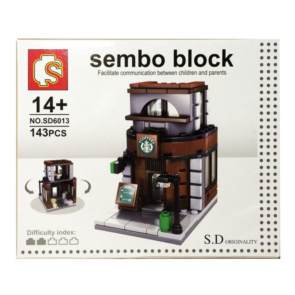 sembo-block-เลโก้-ชุด-ร้านอาหารค่าเฟ่และเครื่องดื่ม-food-and-drinks-cafe-lego-คุณภาพดี