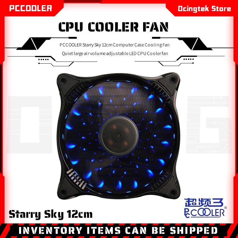 pccooler-starry-sky-พัดลมระบายความร้อน-cpu-rgb-120-มม-12-ซม-ปรับได้-สําหรับคอมพิวเตอร์