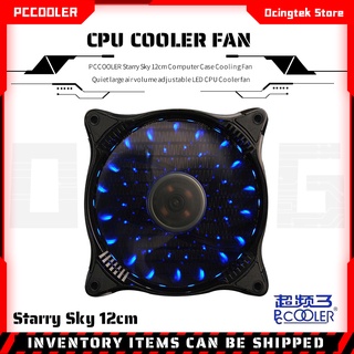 Pccooler Starry Sky พัดลมระบายความร้อน CPU RGB 120 มม. 12 ซม. ปรับได้ สําหรับคอมพิวเตอร์