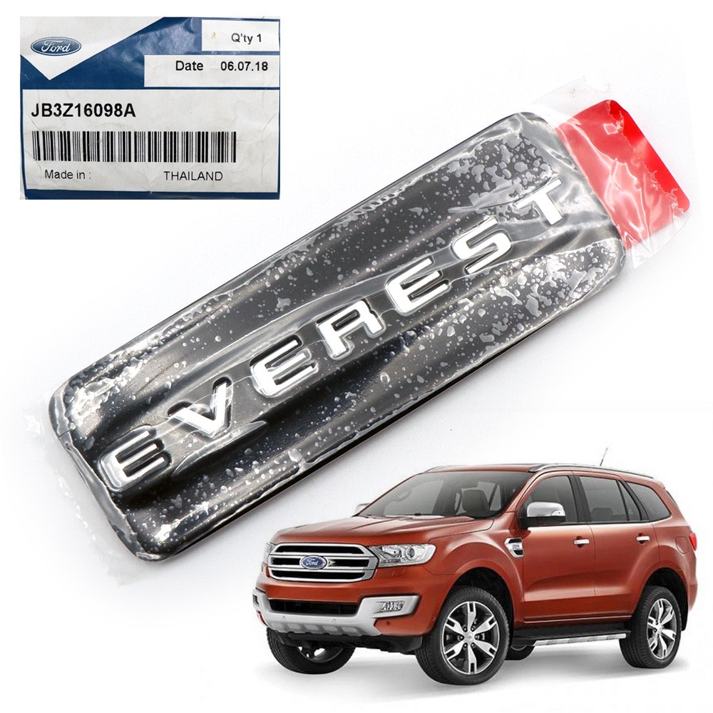 โลโก้ติดแก้ม-everest-แท้-ford-everest-suv-ปี-2016-2018