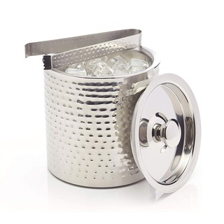 BarCraft Ice Bucket Stainless Hammered ถังใส่น้ำแข็ง รุ่น BCICEBUCHAM