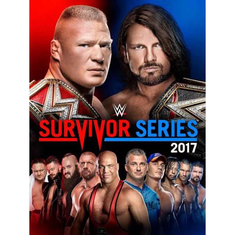 แผ่นdvdมวยปล้ำsurvivor-series2017