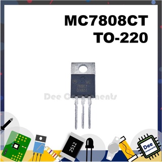 MC7808CT  Power Management ICs TO-220 8 V 0°C TO 125°C MC7808CT  onsemi / Fairchild 16-4-26