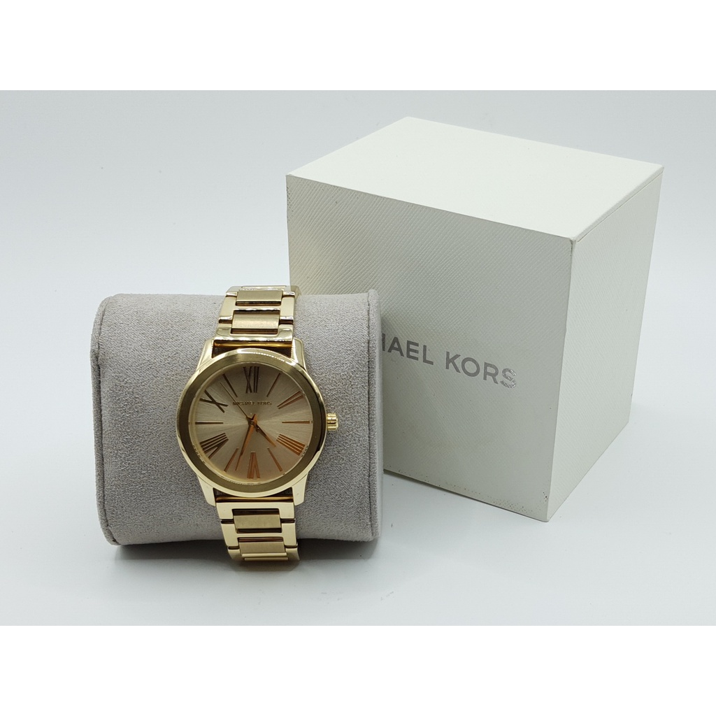 นาฬิกา MICHAEL KORS WOMEN'S MK3490 38 MM HARTMEN QUARTZ พร้อมกล่อง ...