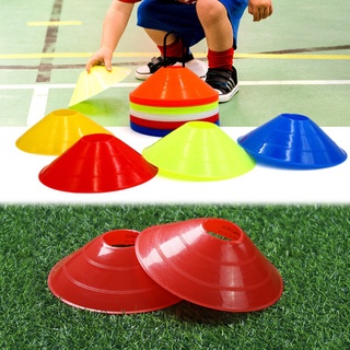 สินค้า COD✅พร้อมส่ง✅มาร์กเกอร์โคน กรวยซ้อมกีฬา กรวยซ้อมบอล กรวยฝึกซ้อม ชุดละ 10 ชิ้น Sport Training Cone Marker Cone