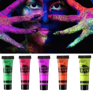 10ml Fluorescent Glow Club Pub Party Festival Makeup UV Neon Face & Body Paint