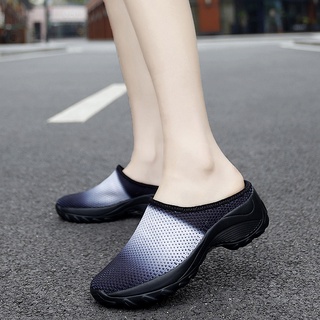สินค้า Size35~42 รองเท้าผ้าใบเปิดส้นผู้หญิง 2021 รองเท้าไซส์ใหญ่ รองเท้าผ้าใบเปิดส้น