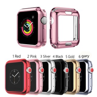 ภาพหน้าปกสินค้าเคสกรอบนาฬิกา TPU ซิลิโคน ป้องกันแบบเต็ม สำหรับ for Apple Watch Series 1 2 3 4 5 6 SE ขนาด 38 40 42 44 มม. ที่เกี่ยวข้อง