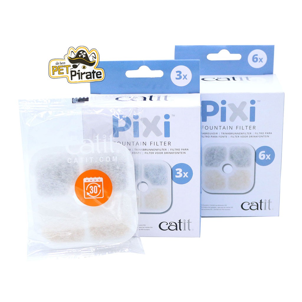 Catit PiXi Fountain Filter ไส้กรองน้ำพุ สำหรับน้ำพุ Pixi Smart Fountain