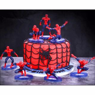ภาพขนาดย่อของภาพหน้าปกสินค้าของเล่นฟิกเกอร์ Spider-Man Hero 7 ชิ้น จากร้าน welcomebaby.th บน Shopee ภาพที่ 8