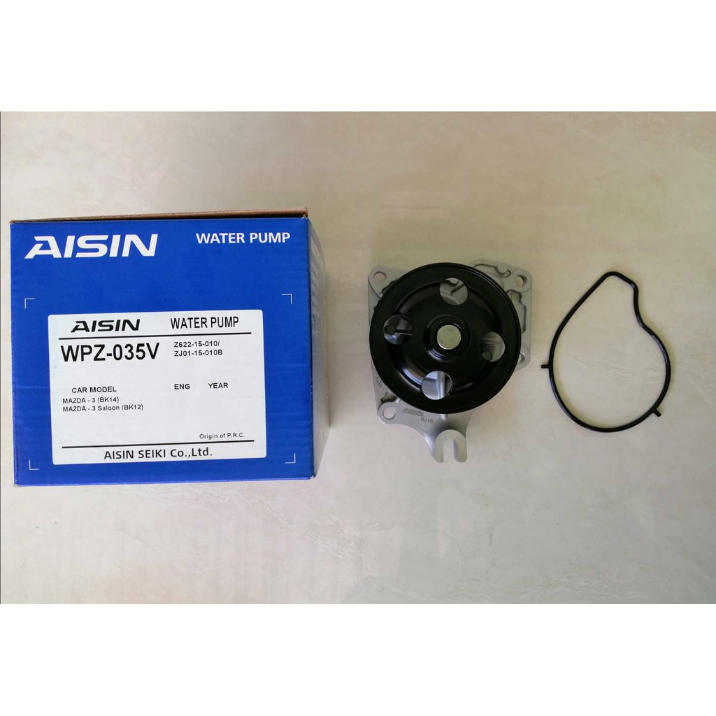 ปั้มน้ำ-mazda-2-mazda-3-เครื่อง-1-6cc-รหัส-zj-zy-wpz-035v-aisin-ปั้มน้ำรถยนต์