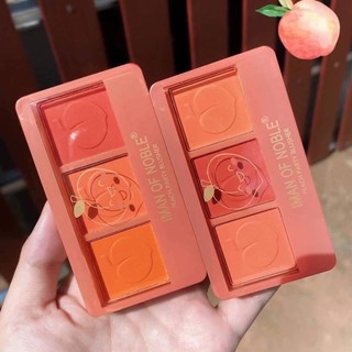 สินค้า IMAN OF NOBLE Peach Party Blusher บลัชออนพีช 3 ช่อง