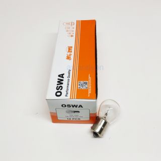 หลอดไฟ 1หลอด 305 24V 25W OSWA 10หลอด หลอดใหญ่ใช้สำหรับรถขนาดใหญ่ หรือหลอด305 (ราคาต่อ1กล่อง)