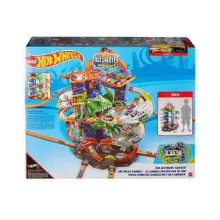 Hot Wheels City Ultimate Garage ฮอตวิล การาจ โรงจอดรถฮอตวิล ขนาดใหญ่ มาพร้อมรถ 2 คัน รุ่น GJL14
