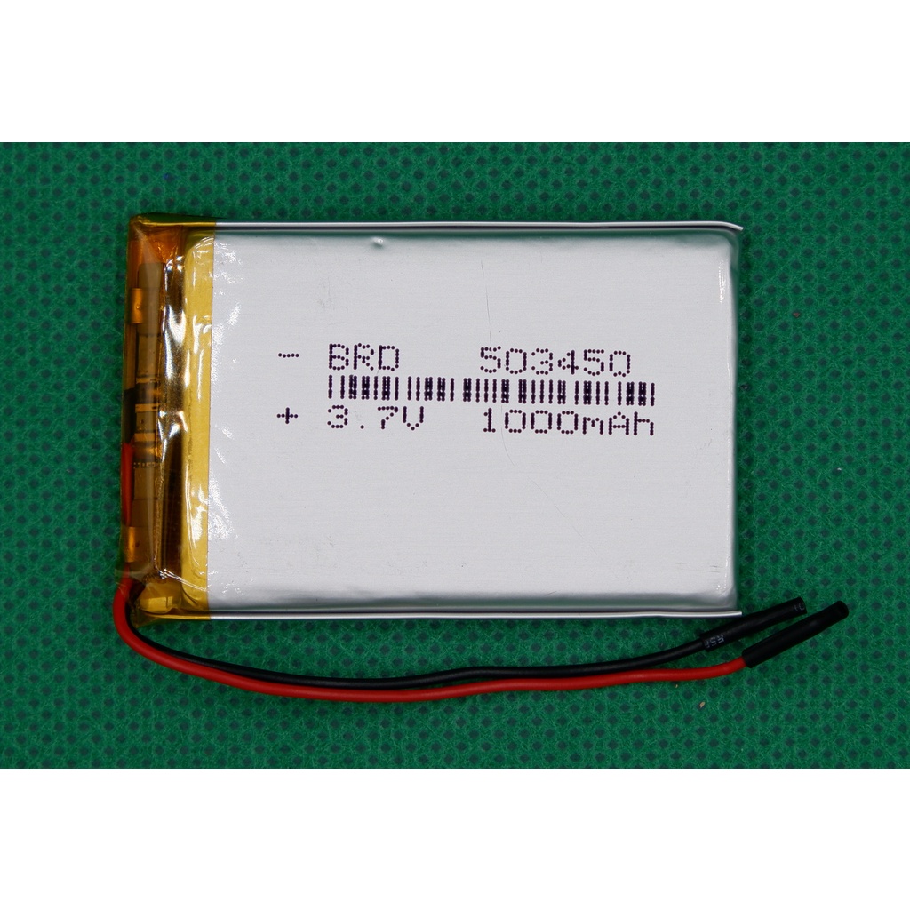 แบตลิเทียมlithium-battery-3-7v1000mah-รหัส503450