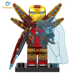Leadingstar บล็อกตัวต่อเลโก้ ไอรอนแมน MK50 Avengers V004 ของเล่นสําหรับเด็ก