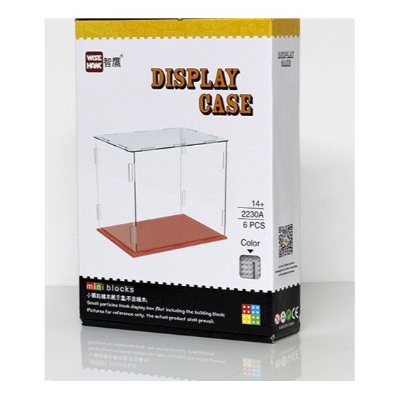 ตู้โชว์ nanoblock toy display case building block 2230 A ขนาด 22x18x14