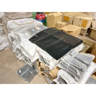 ถุงขยะ เกรด A 1 กิโล Thick Black Garbage Bag #1ถูกสุด ถุงขยะอย่างหนา 10 ขีด ถุงขยะหนา 18*20 - 45*60 50 ไมคอน รับผลิต