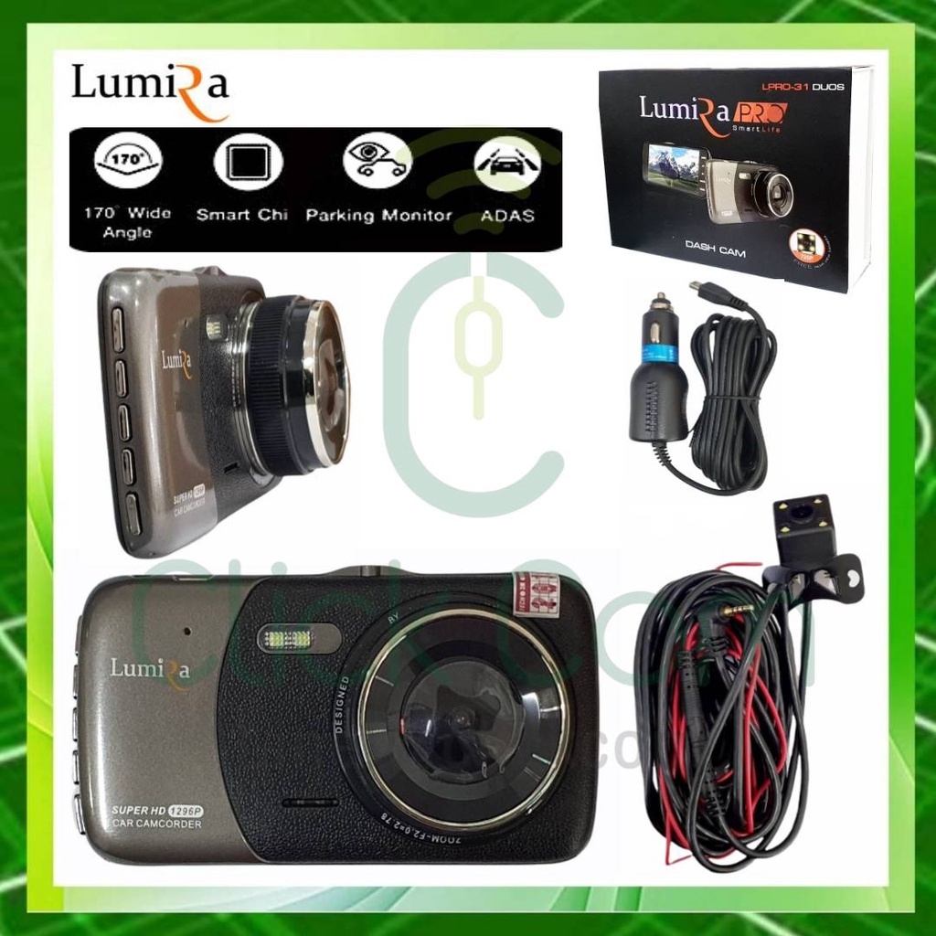 กล้องติดรถยนต์-car-camera-lumira-lpro-31-duos