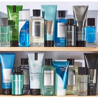 รวมสินค้า For Men จาก Bath & Body Work มีหลายกลิ่นหอมให้เลือก Ultra Shea Body Cream/Body Wash/ Body Spray/ Body Colonge