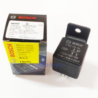 สินค้า รีเรย์ไฟหน้า 12V 5ขา BOSCH แท้100% รีเรย์ 12V 30A BOSCH รีเรย์แตร 12V 5ขา BOSCH 1ตัว