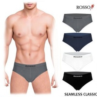 กางเกงในรอซโซ่ ROSSO รุ่น Seamless ทรง BRIEFS (ทรงบิกินี่)(ทรงขาเว้า) set 3 ตัว ผ้านิ่มใส่สบาย