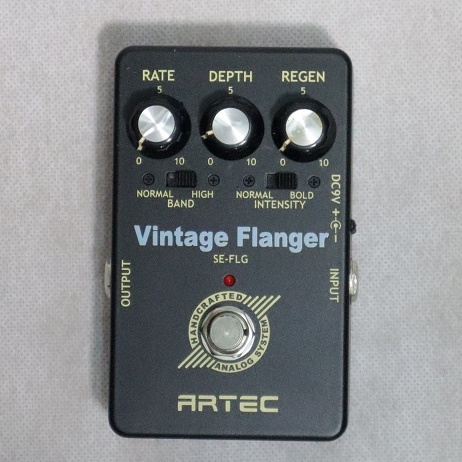 artec-เอฟเฟคกีต้าร์-vintage-flanger-se-flg-ซาวด์แบบอิเล็คโทรนิค-ซาวด์ฟังดูวังเวง-อวกาศ-มีทั้งระบบ-active-และ-bypass