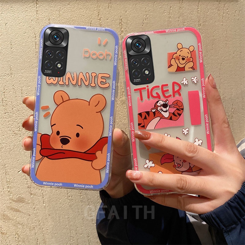 เคสโทรศัพท์-xiaomi-redmi-note-11-4g-11s-note11-pro-5g-thai-version-แฟชั่นใหม่น่ารักการ์ตูนหมูสีชมพูวินนี่เดอะพูห์ป้องกันการตกปกนิ่มใสปกหลังเคส-note11pro