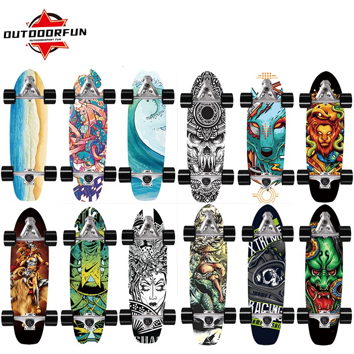 สเก็ตบอร์ด-30-นิ้ว-เซิร์ฟสเก็ตบอร์ด-cx7-surfskate-สเก็ตบอร์ดผู้ใหญ่ของแท้-มืออาชีพ-กระดานโต้คลื่นบก-สั่งของล่วงหน้า