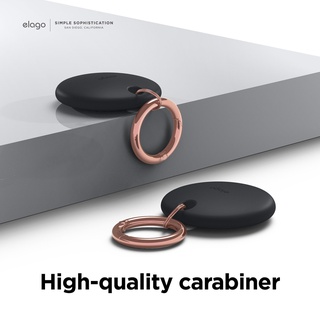 elago เคสสำหรับAirTag Basic Case with Keychain มีให้เลือก 4 Color Premium Silicone สินค้าพร้อมส่ง