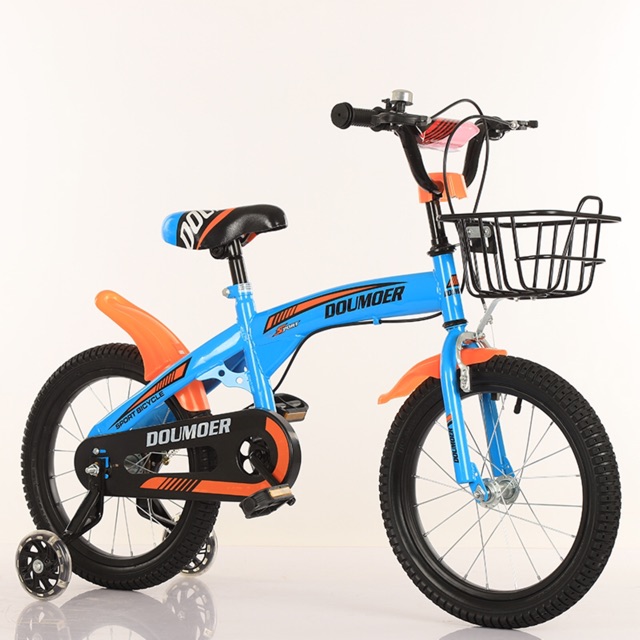 ภาพสินค้าจักรยานเด็ก16นิ้ว 2233 เหล็ก ล้อมีไพ ยางเติมลม มีตะกร้า แถมกระดิ่ง เหมาะกับเด็ก จากร้าน ttl88888 บน Shopee ภาพที่ 2