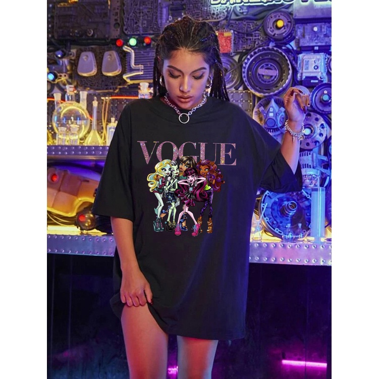 เสื้อยืดวินเทจเสื้อยืดแขนสั้น-แบบบาง-ทรงหลวม-ลายการ์ตูน-สไตล์โกธิค-สร้างสรรค์-แฟชั่นฤดูร้อน-สําหรับผู้หญิงs-5xl
