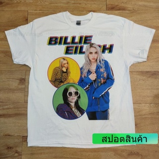 (BILLIE EILISH) DTG (DIGITAL TO GARMENT) GILDAN ULTRA สกรีนดิจิตอล สีคมชัด