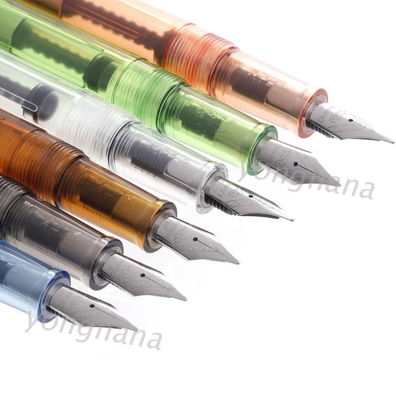 ราคาและรีวิวJinhao 992 ปากกาหมึกซึมแบบใส 0 . 5 มม.