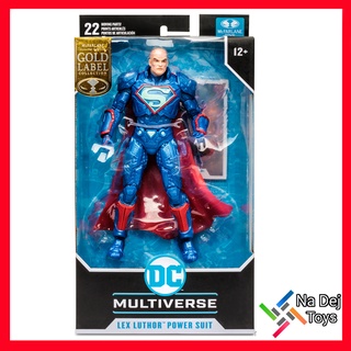 Lex Luthor Power Suit Gold Label DC Multiverse McFarlane Toys 7" Figure เลกซ์ ลูเธอร์  ดีซีมัลติเวิร์ส แมคฟาร์เลนทอยส์