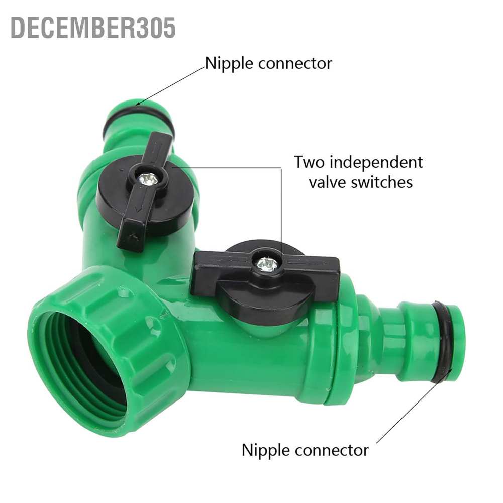 december305-2pcs-g3-4-pnty-dn20-3-way-water-splitter-tee-connector-adapter-valve-with-switches-garden-tool