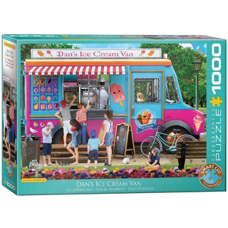 EUROGRAPHICS: DANS ICE CREAM VAN by Paul Normand [Jigsaw Puzzle]