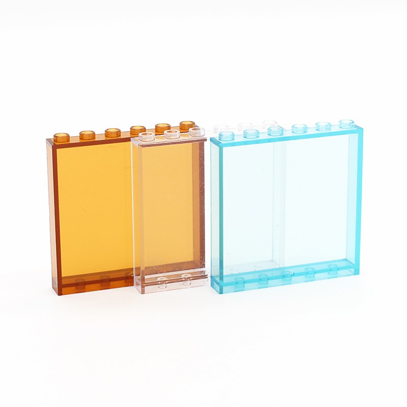 MOC Brick 59349 แผง 1x6x5 DIY Enlighten Block อิฐเข้ากันได้กับประกอบ ...