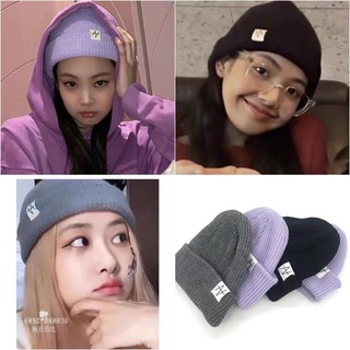 ภาพหน้าปกสินค้าblackpink jennie lisa rose Women Korean Beanies knit Hat Warm Fashion cap ซึ่งคุณอาจชอบราคาและรีวิวของสินค้านี้