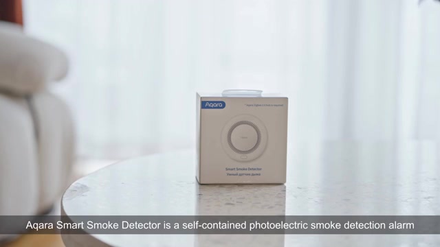 aqara-smart-smoke-detector-อุปกรณ์ตรวจจับควันไฟ-เซ็นเซอร์-สัญญาณเตือนไฟ-เครื่องตรวจจับควันไฟ-อัจฉริยะ-smarthome