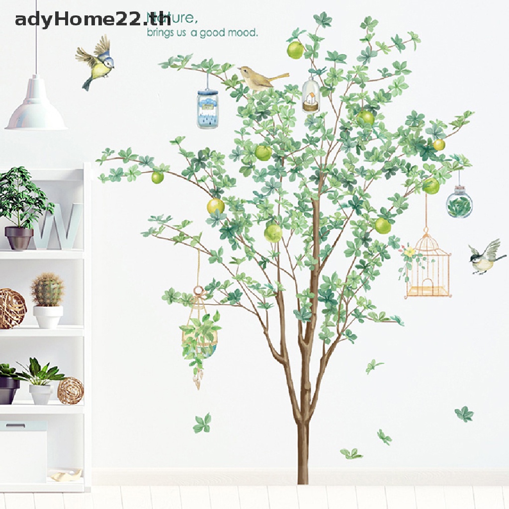 adyhome-สติกเกอร์ไวนิล-ลายการ์ตูนผลไม้-ต้นไม้-ส้ม-ต้นไม้-diy-สําหรับติดตกแต่งผนังบ้าน-ห้องนั่งเล่น