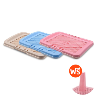 [AWS220OCT] My Paws ถาดรองฉี่สุนัข 2 ชั้น ฟรี!! เสาให้น้องเล็ง (F) ห้องน้ำสุนัข Dog Toilet Tray